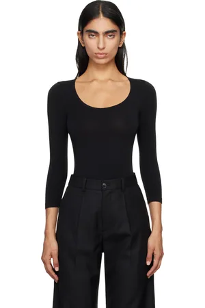 Wolford Black Tokio String Bodysuit