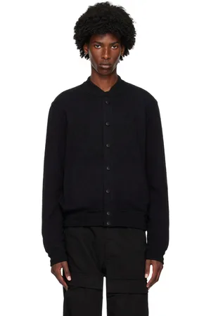Givenchy Black Jacquard Logo Bomber Jacket