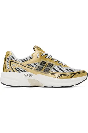 Givenchy Gold & White NFNTY-52 Sneakers