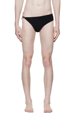 Rick Owens Black Hydra Swim Briefs