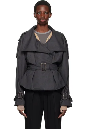 Acne Studios Gray Wool Jacket
