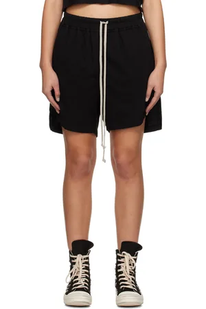 Rick Owens Black Phleg Shorts
