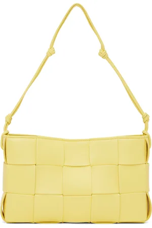 Bottega Veneta Yellow Cassette Shoulder Bag