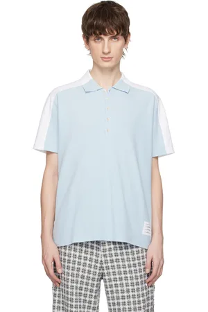 Thom Browne Blue & White Trompe L