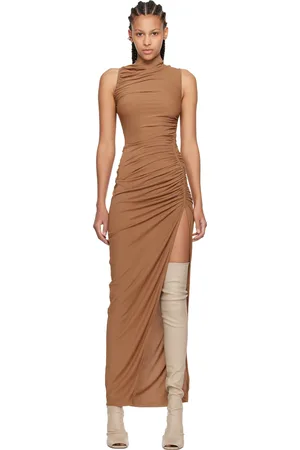 Rick Owens Brown Svita Maxi Dress