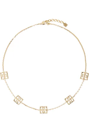 Givenchy Gold 4G Liquid Necklace
