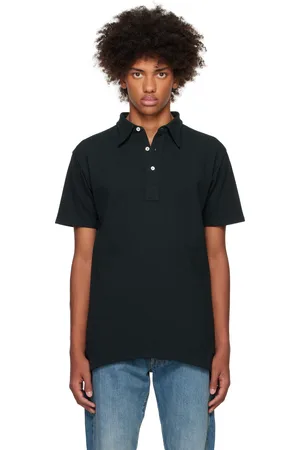 Maison Margiela Green Cotton Piqué Polo