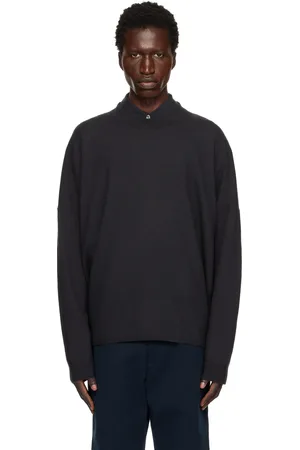 STUDIO NICHOLSON Gray Scafell Knit Sweater