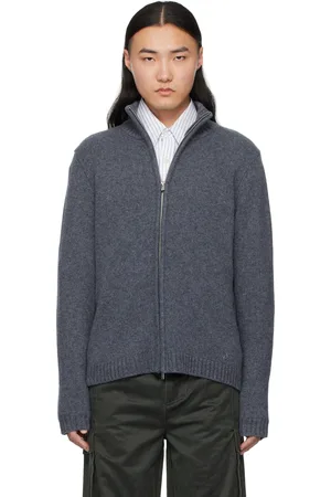 Holzweiler Blue Atlantic Wool Cardigan