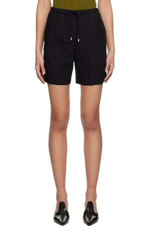 Totême Black Drawstring Shorts