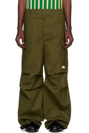 Marni Green Drawstring Cargo Pants