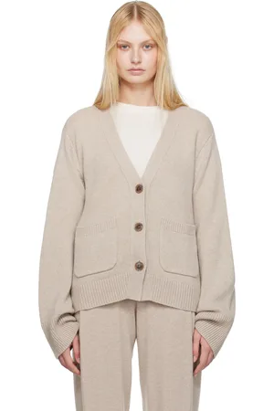 Lisa Yang Taupe Danni Cardigan