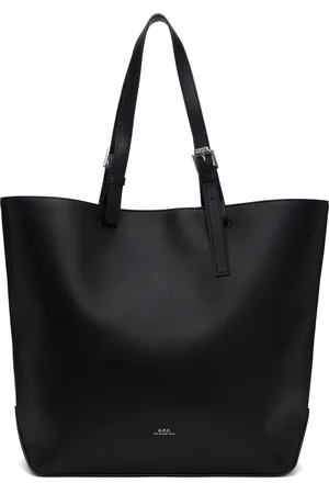 A.P.C. Black Nino Small Shopper Tote