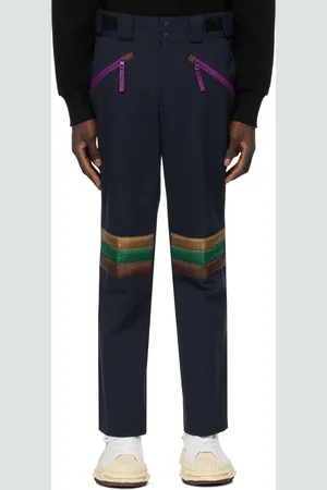 Kolor Navy Paneled Sweatpants