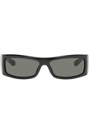 Gucci Black Rectangular Sunglasses