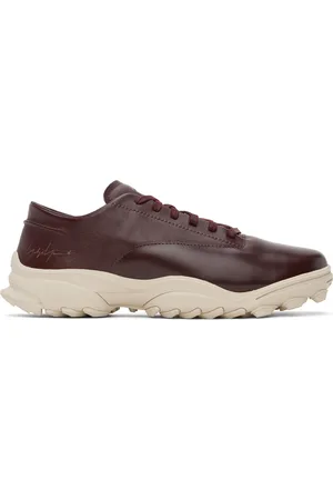 Y-3 Burgundy GSG9 Low Sneakers