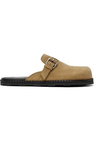 Moschino Suede Mule Loafers