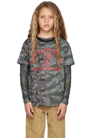 Diesel Kids Green TVent T-Shirt