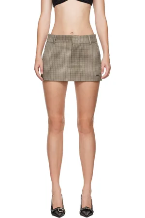 We11 Done Check Skort