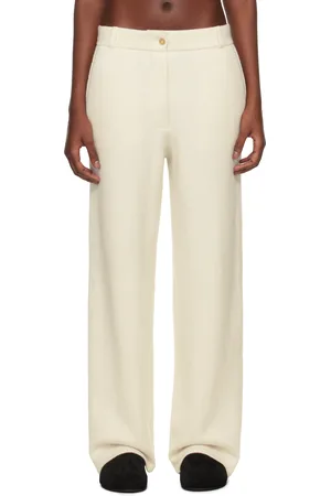 Guest In Residence Off-White Tailored Trousers