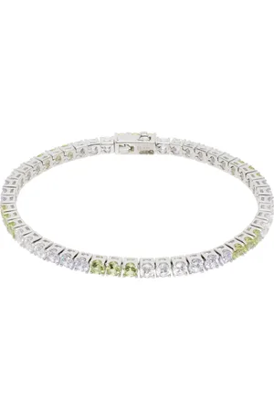 Hatton Labs Silver & Multicolor Classic Tennis Bracelet