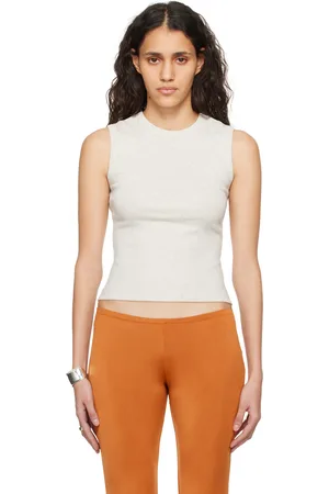 Flore Flore Gray Esmé Tank Top