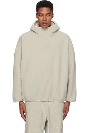 FEAR OF GOD Gray adidas Originals Edition Polar Fleece Hike Hoodie
