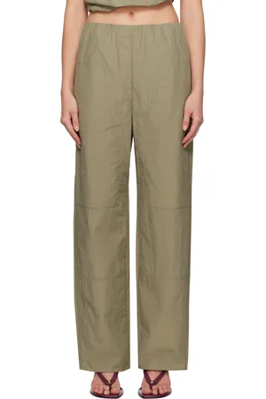 Paris Georgia Khaki Cocoon Trousers