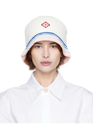 Casablanca Stripe Crochet Bucket Hat