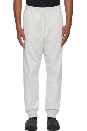 SKIMS Gray Fleece Lounge Tapered Sweatpants
