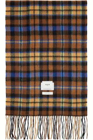 Ader Error Multicolor Revint Plaid Muffler Scarf