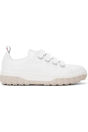 Thom Browne White Velcro Sneaker