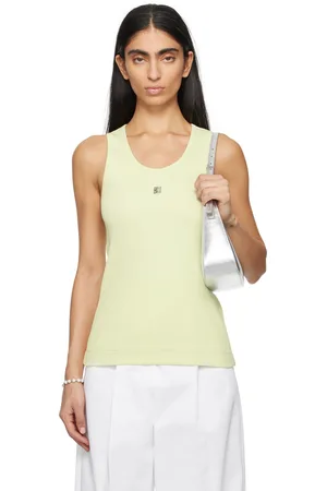 Givenchy Green 4G Tank Top