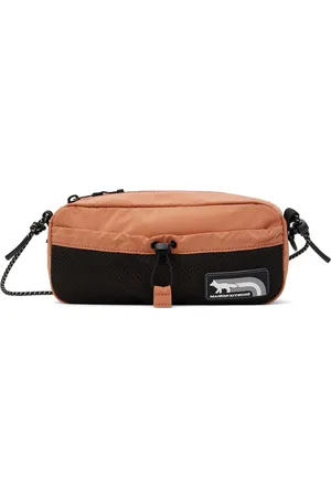 Maison Kitsuné Orange Flash Fox Crossbody Bag