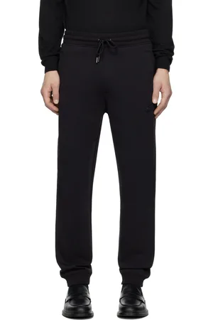 HUGO BOSS Black Stacked Logo Tracksuit Sweatpants