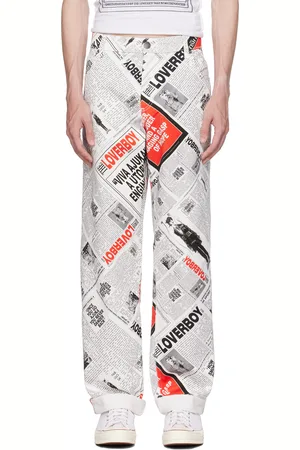 Charles Jeffrey Loverboy White Art Jeans