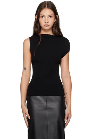St Agni Asymmetric Knit Top