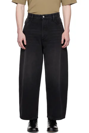 STUDIO NICHOLSON Black Paolo Jeans