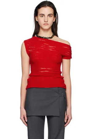 Paloma Wool Red Lareina Top