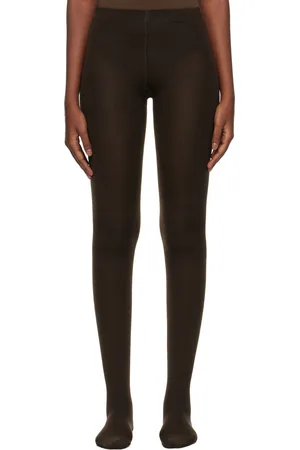 Wolford Brown Cashmere/Silk Tights