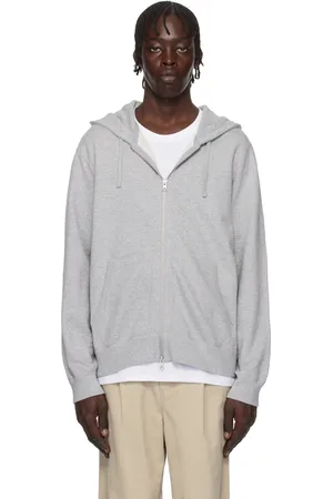 Reigning Champ Gray Midweight Terry Standard Zip Hoodie