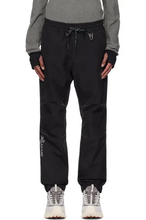 Moncler Black Windproof Padded Trousers