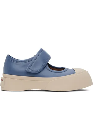 Marni Blue Pablo Mary Jane Sneakers