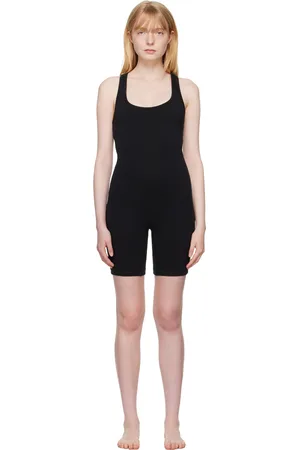 SKIMS Black Outdoor Mid Thigh Jumpsuit