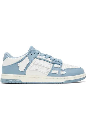 AMIRI Kids Blue & White Skel-Top Low Sneakers