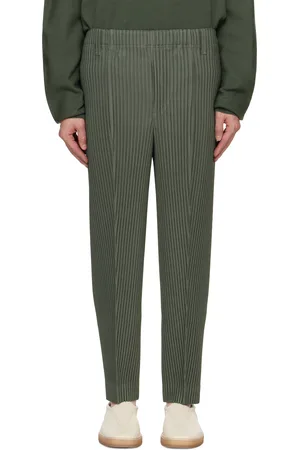 Issey Miyake Khaki Compleat Trousers
