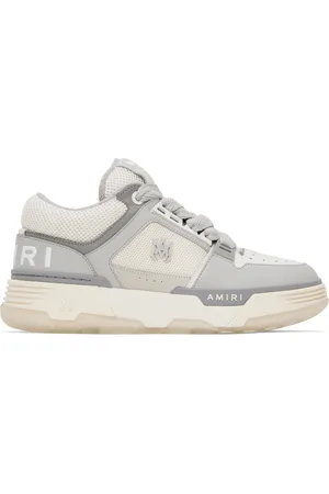 AMIRI White & Gray MA-1 Sneakers