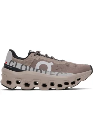 On Running Taupe Cloudmster Sneakers