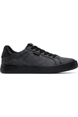 Coach Black & Gray Lowline Sneakers