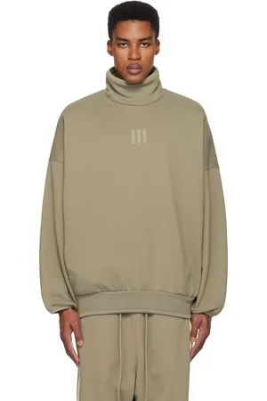 FEAR OF GOD Gray adidas Originals Edition Heavy Fleece Turtleneck